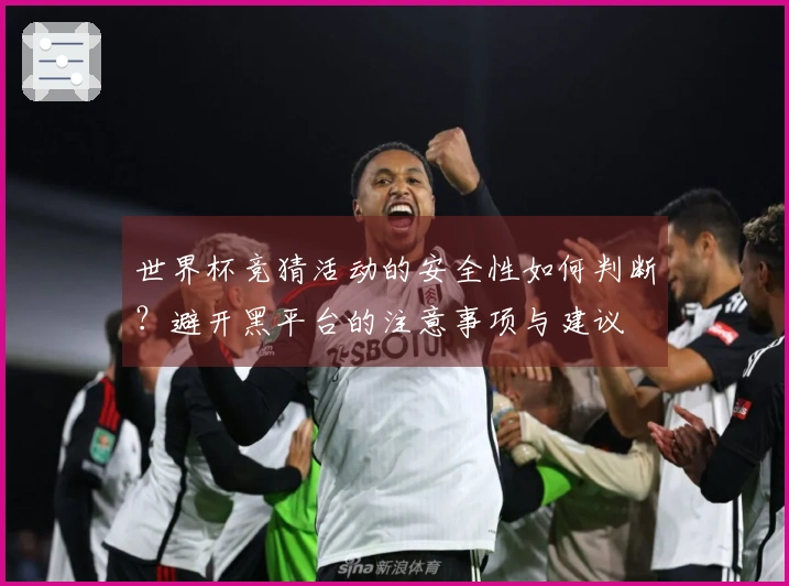 世界杯竞猜活动的安全性如何判断？避开黑平台的注意事项与建议