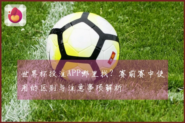 世界杯投注APP哪里找？赛前赛中使用的区别与注意事项解析