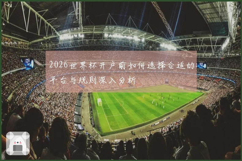 2026世界杯开户前如何选择合适的平台与规则深入分析
