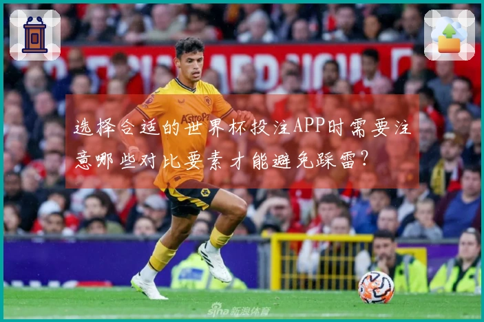 选择合适的世界杯投注APP时需要注意哪些对比要素才能避免踩雷？